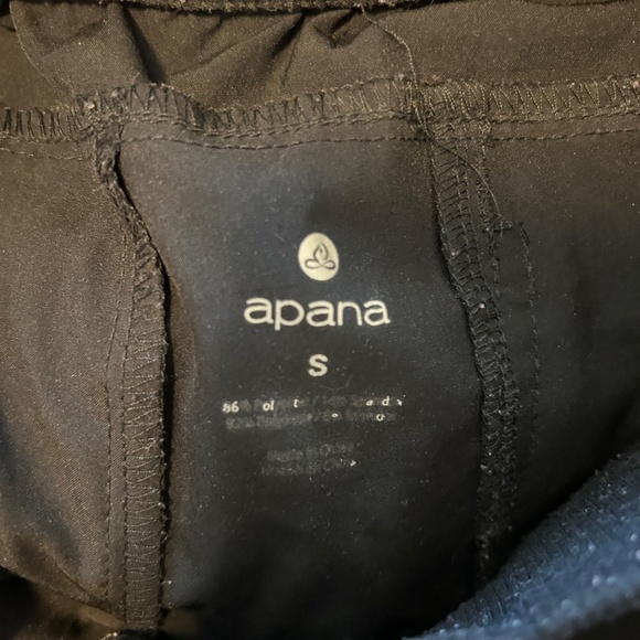 Black Straight Leg Athletic Pants | Size small | Like new - Picture 3 of 3